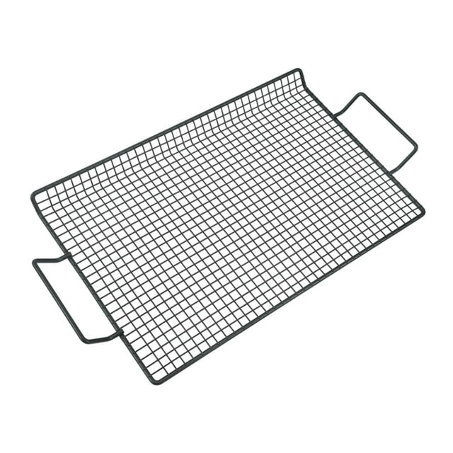 Rejilla para parrilla, rejilla para parrilla, rejilla de alambre de acero al carbono resistente, rejilla de cocina Rectangular para utensilios de