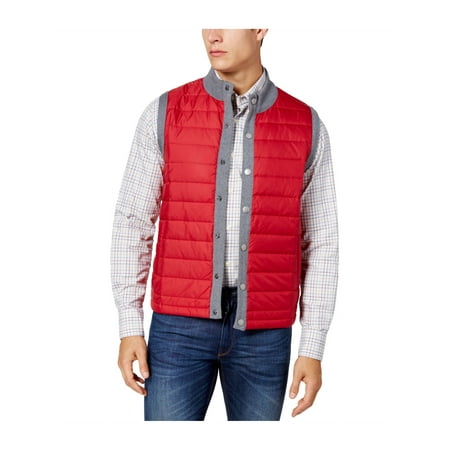 Barbour Mens Mixed Media Quilted Vest