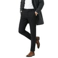 thumbnail image 2 of Men's Stretch Dress Pants - 4-Way Elastic Straight Fit for Fall/Spring (280GSM), 2 of 7