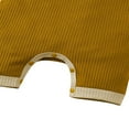 thumbnail image 5 of CNKOO Baby Short Sleeve Contrast Color  Neck Single-Breasted Romper, 5 of 5