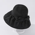 thumbnail image 4 of Chapeau de Soleil Chapeau de Soleil pour Femmes Upf 50+ Chapeau de Protection Uv Revêtement Noir Chapeau de Paille Chapeau d'Extérieur Chapeaux pour Femmes Polyester Beige, 4 of 6