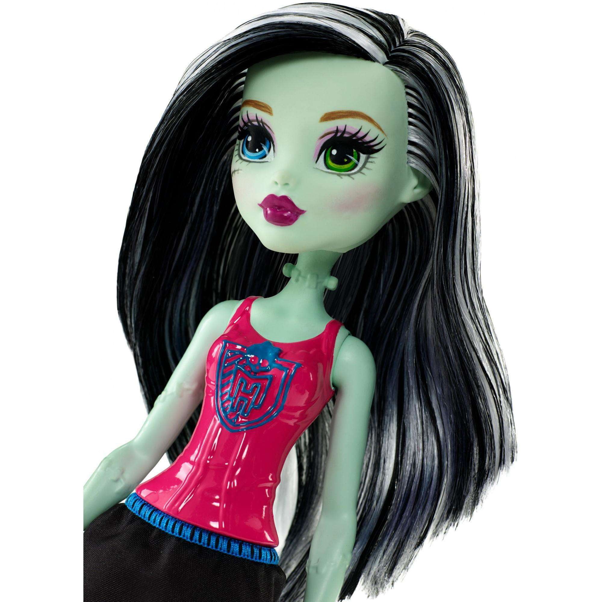 Frankie Stein - Monster High: Ghoul Spirit (Mattel, 2013) *Leia a