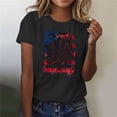 thumbnail image 5 of JOANKDMI 4th of July Women's Shirts Funny American Flag Crew Neck Patriotic Cute Loose Fit Memorial Day Tops Fashion Trendy Holiday T Shirts, 5 of 7