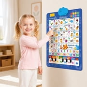Talking Wall Chart 2026 New Bilingual Interactive Electronic Alphabet Wall Chart English and Spanish Learning Poster