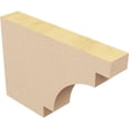thumbnail image 5 of Ekena Millwork 2"W x 8"H x 12"L Mediterranean Woodgrain TimberThane Rafter Tail, Primed Tan, 5 of 6