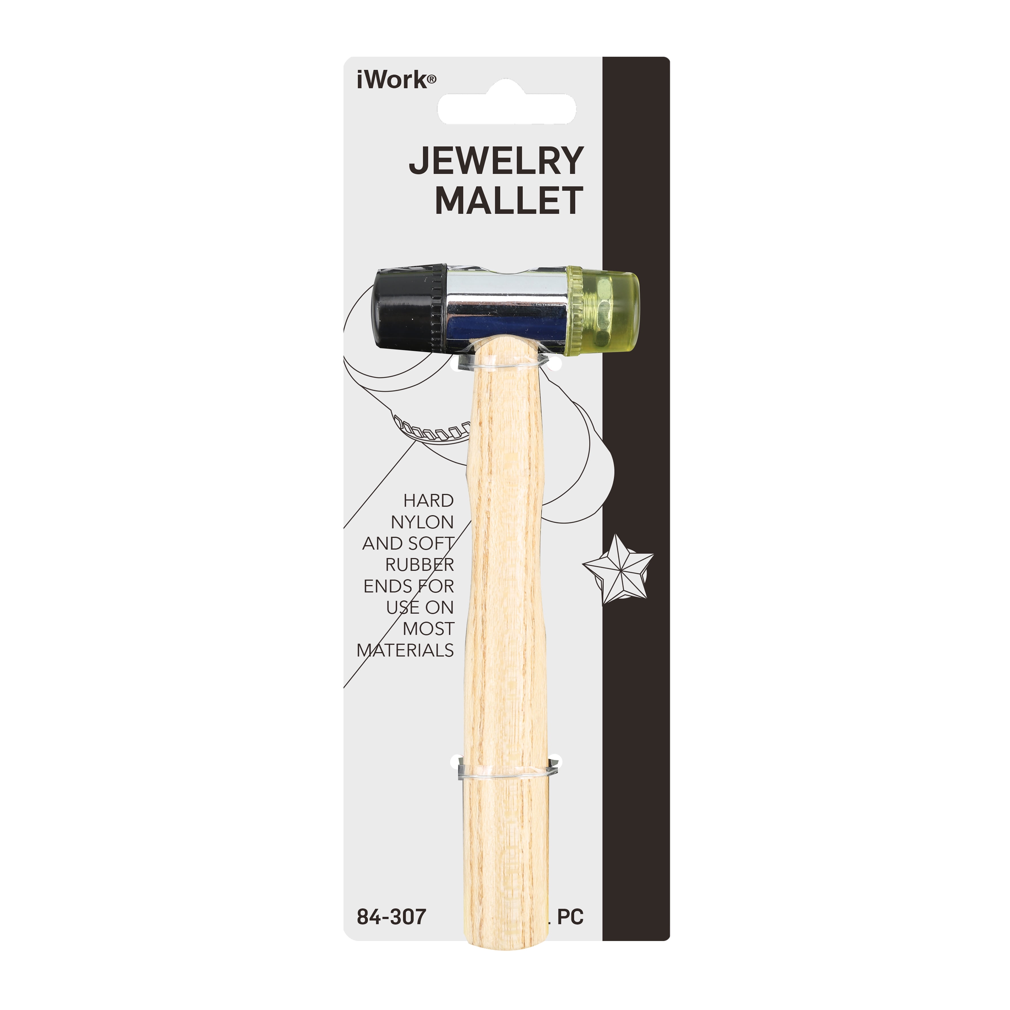 Cousin Tool Basics Mini Hammer Multi-Colour 20.42 x 7.56 x 1.98 cm 