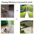 thumbnail image 3 of 360-Degree Turbo Rotating Pressure Washer Nozzle, 3600 PSI Max Pressure, 3.0 GPM, 1/4 Inch Quick Connect Plug, 304 Stainless Steel & Ceramic Core, for Heavy-Duty Cleaning (Bricks, Garage Floors,, 3 of 6