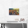 thumbnail image 2 of ARTCANVAS The Red Vineyard at Arles 1888 Canvas Art Print by Vincent Van Gogh - Size: 18" x 12" (0.75" Deep), 2 of 9