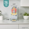 thumbnail image 3 of Ninja SLUSHi Max 150-Oz Frozen Drink Machine with SlushAssist Technology, 6 Presets, Dishwasher Safe, Party-Sized, Slushy Maker, FS605IV Lemon/Mint, 3 of 12