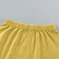 thumbnail image 5 of TOWED22 Baby Boys Clothes Toddler Summer Outfits Short Sleeve Duck Print Pocket T-Shirt Tops and Shorts Farm Baby Clothes(Light Yellow,3-4 Years), 5 of 5