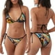 thumbnail image 3 of Fotbe Sunflower Turtle Traje de Baño para Mujer de Dos Piezas – Bikini Sexy de Tirantes Tipo Halter con Diseño Triangular, 3 of 6