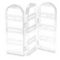 thumbnail image 4 of Estante Plegable de Joyería Del Tenedor Del Pendiente para El Colr Del Pendiente Del Perno Prisionero Del Oído 3 transparentes Yotijar Soporte para rack de pendientes, 4 of 10