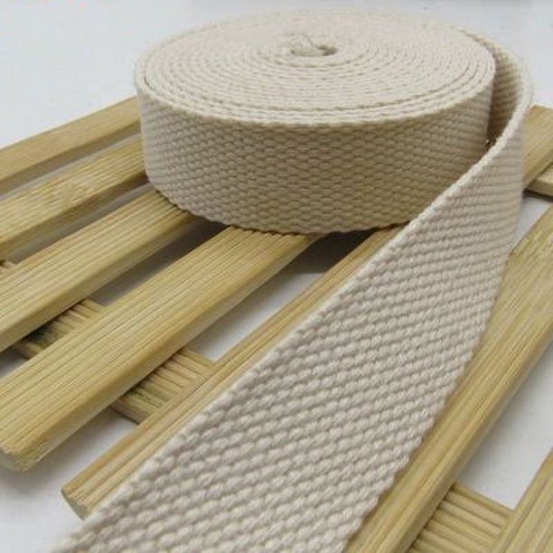 Cinta de lona de algodón para bolso, 5 metros, 32mm, novedad