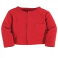 thumbnail image 3 of Hudson Baby Toddler Girl Cotton Dress, Cardigan and Shoe 3pc Set, Sugar Spice, 12-18 Months, 3 of 5