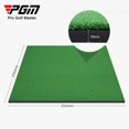 thumbnail image 5 of Golf Practice Grass Mat 1*1m thickness 2cm Outdoor Indoor Training Hitting Pad Backyard Golf Mat With Tee Aids Accessory 1X1M-thick 2cm, 5 of 5