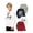 Red/White/Black/Gray, variant on 4 Pack Boys T Shirts Mixed Graphic Long Sleeve Crew Neck T-Shirts for 7-15 Years