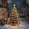thumbnail image 3 of vidaXL Tree Light Green PVC Standard Water-resistant materials, 3 of 9