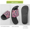 thumbnail image 7 of GZHJMY Stylish Slides for Women Men, Cute Ditsy Flowers Soft Flexible Slip-on Sandals Slippers, 7 of 7