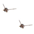 thumbnail image 1 of Injueey Clock Movement Clock Mechanism Replacement Parts Decor Pointers Home Wood Plata 2piezas, 1 of 4