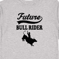 thumbnail image 4 of Inktastic Future Bull Rider Rodeo Riding Boys Long Sleeve Toddler T-Shirt, 4 of 5
