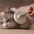 thumbnail image 2 of Peine de masaje para mascotas, peine para esteras para perros, cepillo para quitar el pelo, peine para perros, cepillo para el pelo autolimpiante, removedor de pelo para gatos, utensilios de, 2 of 5