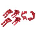thumbnail image 6 of 2Set RC Car Steering Cup Kit Aluminum Alloy Rear Axle Seat C Base Fit for 1/8 RC Car Red, 6 of 8