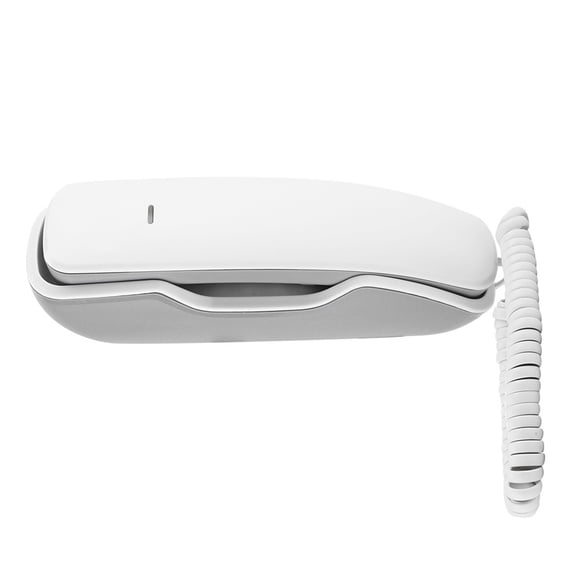 Téléphone Mural Fixe, Téléphones Fixes à Réduction de Bruit Téléphones Muraux Son Clair pour Bureau pour Hôtel pour Maison