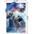 thumbnail image 3 of James Booker - Galaxy Cat Sharks Wall Poster, 22.375" x 34" Framed, 3 of 6