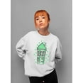 thumbnail image 2 of Shamrock's ICEE Delight - Cool St. Patrick's Day Sweatshirt Women's, 2 of 4