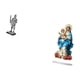 thumbnail image 5 of Estatua de caballero, figura europea de resina acrílica, letrero de mesa coleccionable, adorno de escritorio ideal para la oficina o el hogar., 5 of 8