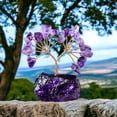 thumbnail image 4 of Decoración De Árbol De Piedra Natural Decoración De Árbol Energético Decoración De Árbol De Piedra Natural Colorida Con Base Regalo De Meditación Adornos Hechos A Mano, 4 of 8