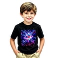 thumbnail image 2 of WERYOUNG Girls Graphic Tees Cute Short Sleeve Round Neck Cartoon Baseball Print Tee For Toddler Kids Fashion Casual Wear Comfortable Top 10-11 Years, 2 of 3