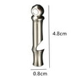 thumbnail image 2 of Sifflet d'Urgence Extérieur en Titane, Sifflets de Signalisation de Survie avec Lanière pour Camping Randonnée Sports, 2 of 5