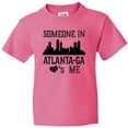 thumbnail image 3 of Inktastic Atlanta Georgia Someone Loves Me Skyline Youth T-Shirt, 3 of 5