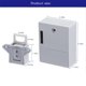 thumbnail image 3 of XWSHYW Cerraduras y Entradas Inteligentes Cerradura Invisible para Gabinete, Cerradura Oculta, Cerradura Rfid de Bricolaje para Armarios, Cajones y Armarios de Madera, 3 of 6