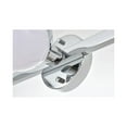 thumbnail image 4 of Living District Majesty 3-Light Metal Bath Sconce in Chrome/Frosted White, 4 of 6