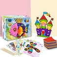 thumbnail image 2 of DIY Craft Kit Creative Paper Rubbing Handmade Craft Kit DIY Arts Crafts Kit, 2 of 8