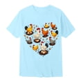thumbnail image 4 of JAJAHO Easter Kids Short Sleeve T Shirts For Boys Girls Holiday Graphic Tees Soft Casual Loose Fit Crewneck Tshirt 1-13 Years Versatile Tops, 4 of 4