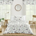 thumbnail image 2 of Sweet Jojo Designs Watercolor Elephants Twin Bed Comforter Bedding Set Boy or Girl Gender Neutral Unisex, 2 of 6