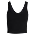 thumbnail image 5 of No Boundaries Cropped V-Neck Tank Top, Women’s XXS-XXL, 5 of 5