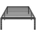 thumbnail image 1 of Base de Cama Individual Metálica Reforzada - 6 Patas Ajustables, Sin Somier, Estructura Antiruido, Fácil Montaje, para Camas Individuales, 1 of 4