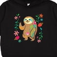 thumbnail image 3 of Inktastic Sloth Cute for Girls Toddler Hoodie, 3 of 4