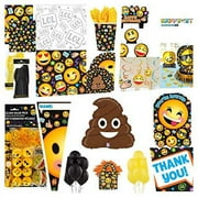LOL Emoji Birthday Party Supplies Bundle (Premium)