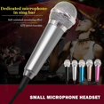 thumbnail image 4 of Mini Microphone, Portable Vocal/Instrument Microphone for Mobile blue One-size, 4 of 5