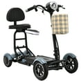 thumbnail image 2 of Collapsible Double Seater Electric Mobility Scooter,  3 Speed Options Reverse Gear, Front Storage Basket Included, 2 of 7