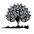 thumbnail image 2 of XWSHYW Decoraciones para El Hogar Tarjeta de Enchufe de Tierra de Pavo Real de Hierro y Metal, Decoración de Jardín, Decoración de Jardín, Decoración de Árboles, Artesanías, 2 of 6