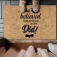 thumbnail image 5 of 2024 Graduation Door Mat Welcome Door Mats for Front Home Entrance Doormat Graduate Rug for Outside Patio Floor Entry Porch Garage （60x40）B, 5 of 5