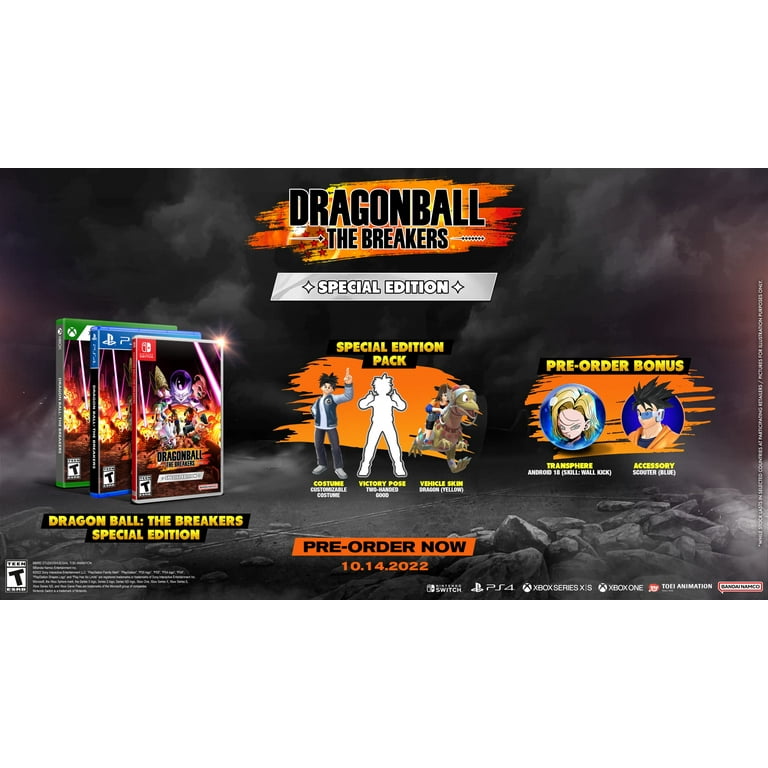 Dragon Ball The Breakers Special Edition - Nintendo Switch (US - Region Free) 722674840910