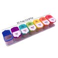 thumbnail image 3 of Wiueurtly New 14cell Box Double Detachable 14cell Plastic Box Food Grade PP Plastic Storage Box, 3 of 9