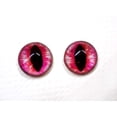 thumbnail image 4 of Hot Pink Dragon or Cat Glass Eyes, 4 of 10